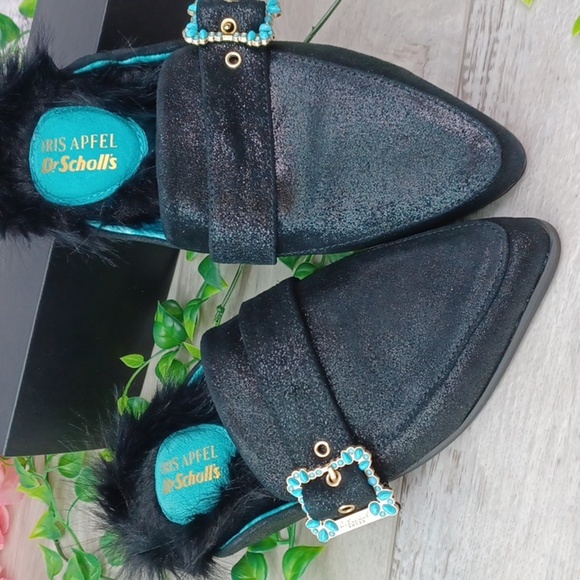 Dr. Scholl's + Iris Apfel Slip on Mr. Carl Mule NEW! - Picture 5 of 9